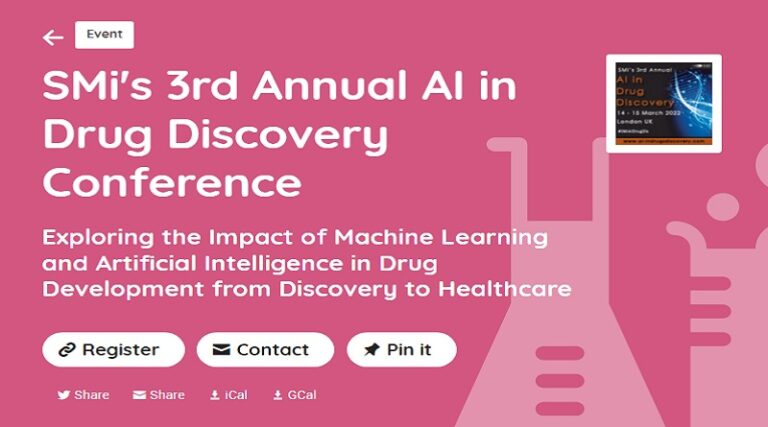 SMi’s 3rd Annual AI in Drug Discovery Conference