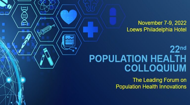 22nd POPULATION HEALTH COLLOQUIUM