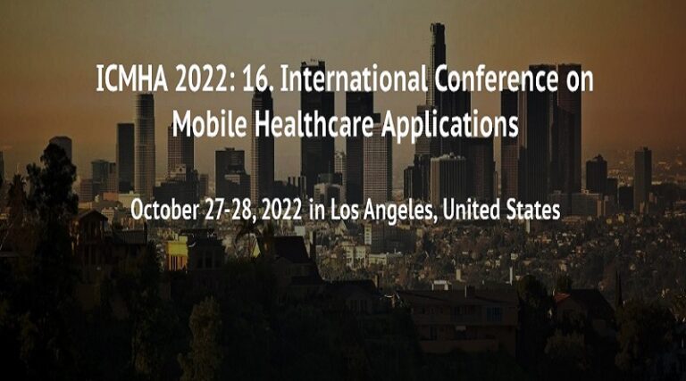 ICMHA 2022: 16. International Conference on Mobile Healthcare Applications