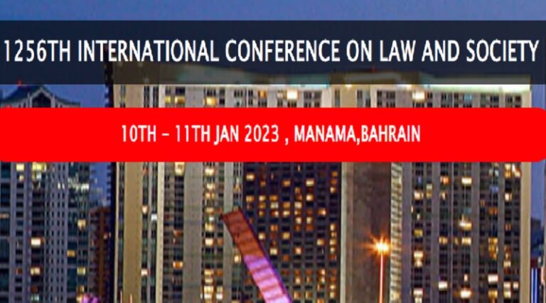 1256TH INTERNATIONAL CONFERENCE ON LAW AND SOCIETY