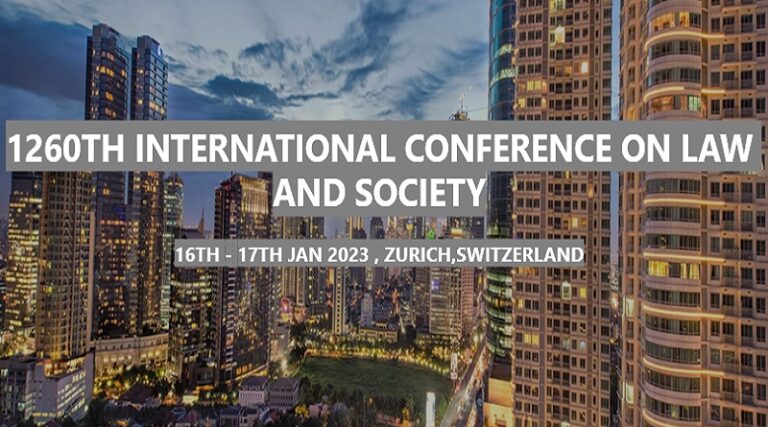 1260TH INTERNATIONAL CONFERENCE ON LAW AND SOCIETY