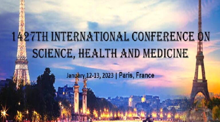 1427th International Conference on Science, Health and Medicine