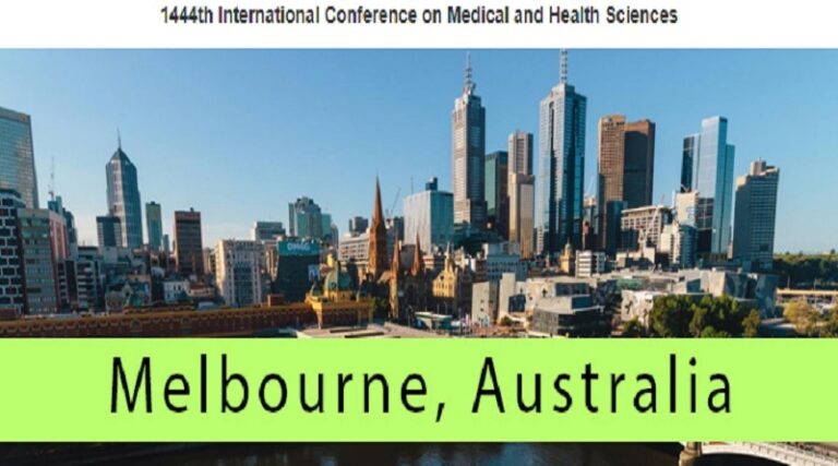 1444th International Conference on Medical and Health Sciences