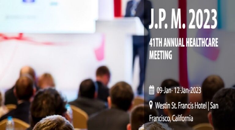 J.P. Morgan 2023 – 41TH ANNUAL HEALTHCARE MEETING