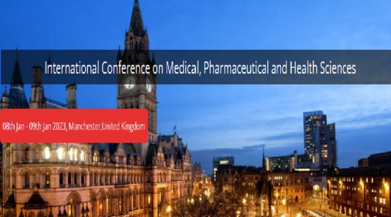 International Conference on Medical, Pharmaceutical and Health Sciences