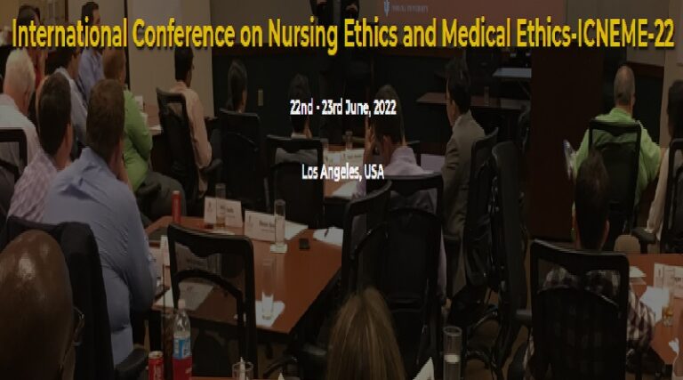 International Conference on Nursing Ethics and Medical Ethics (ICNEME-2022)