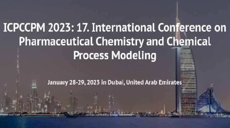 ICPCCPM 2023: 17. International Conference on Pharmaceutical Chemistry and Chemical Process Modeling