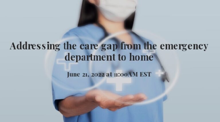 Addressing the care gap from the emergency department to home