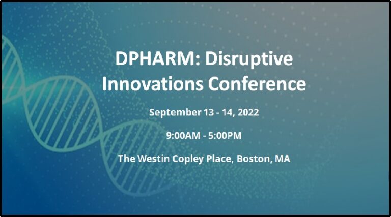 DPHARM: Disruptive Innovations Conference