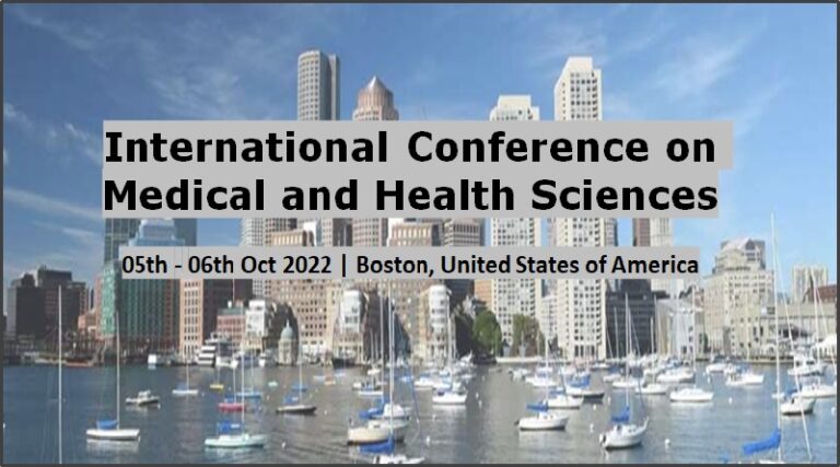 International Conference on Medical and Health Sciences