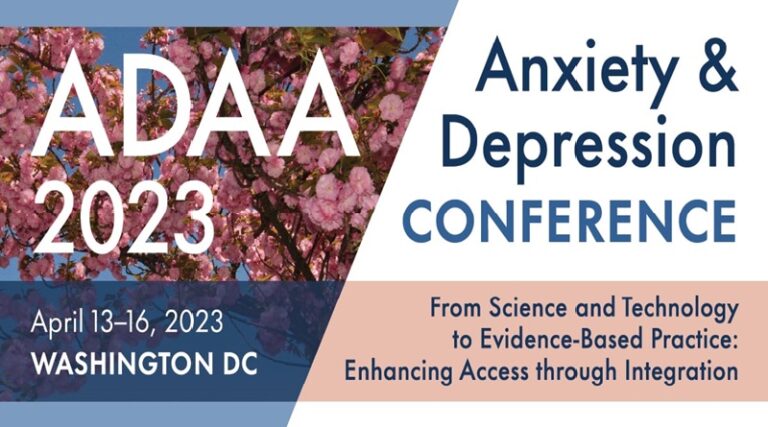 ANXIETY AND DEPRESSION CONFERENCE – ADAA 2023