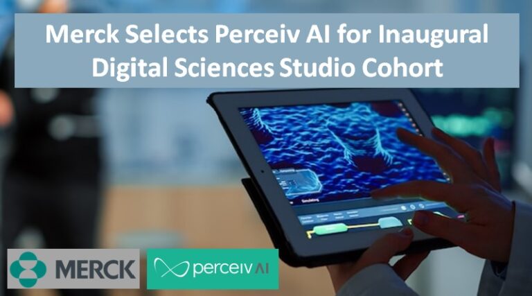 Merck Selects Perceiv AI for Inaugural Digital Sciences Studio Cohort