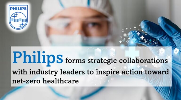 Philips forms strategic collaborations with industry leaders to inspire action toward net-zero healthcare